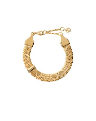 Engraved Check Bracelet