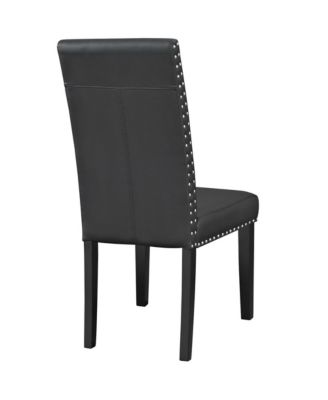 Parcel Vinyl Dining Side Chair, Set of 2