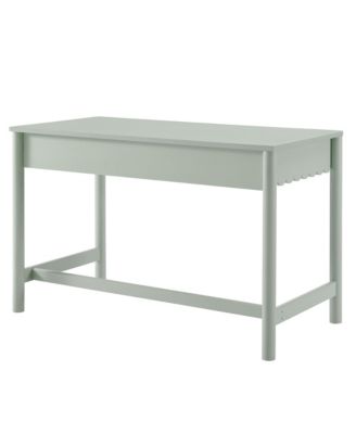 Emmeline 1-Drawer Scallop Writing Desk