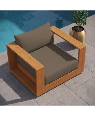 Tahoe Outdoor Patio Acacia Wood Chair