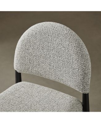 Hayley Upholstered Fabric Counter Stool