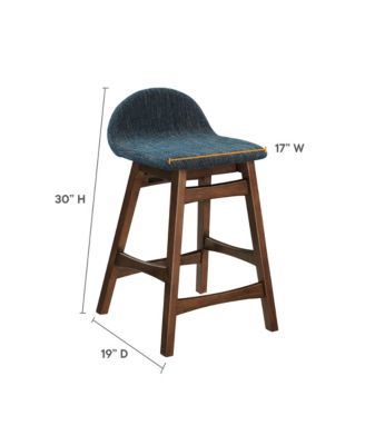 Juno Wood Counter Stool, Set of 2