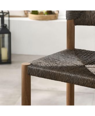 Parkland Outdoor Patio Rattan and Aluminum Counter Stools, Set of 2