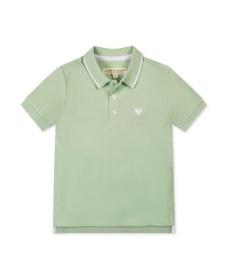 Boys' Organic Short Sleeve Knit Pique Polo Shirt - Big Kid