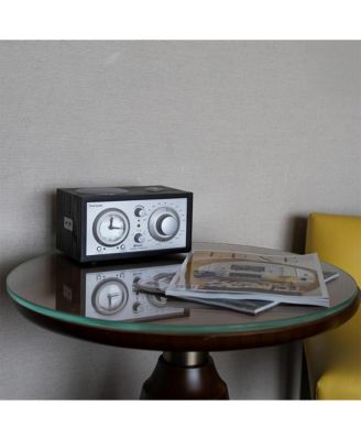 Model Three AM/FM Bluetooth Clock Radio with USB Charging Ports
