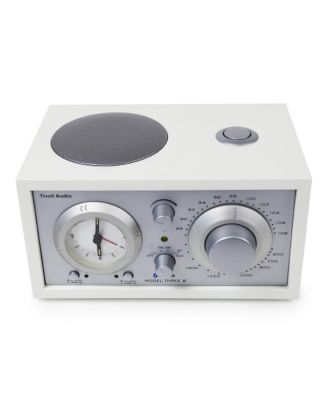 Model Three AM/FM Bluetooth Clock Radio with USB Charging Ports
