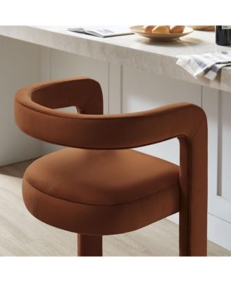  Winslow Performance Velvet Bar Stool