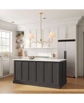  Wave Squiggle 2-Arm Pendant Light