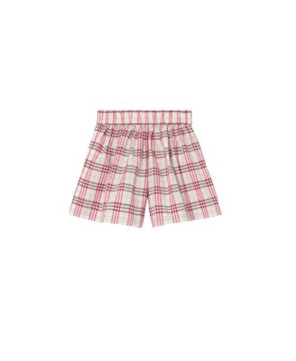 Girls' Check Cotton Shorts - Little Kid, Big Kid