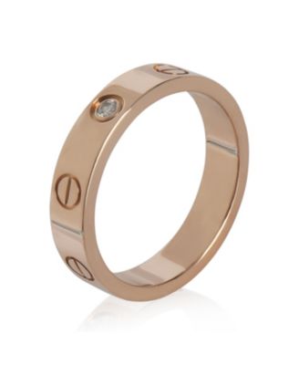 Small Model Love 18k Rose Gold Ring