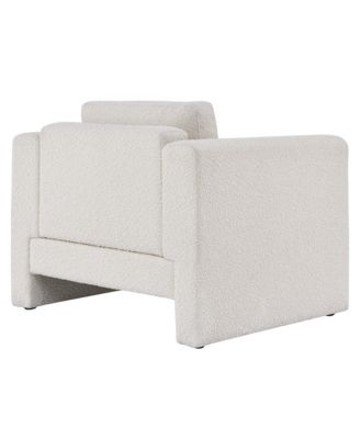 Visible Boucle Fabric Armchair