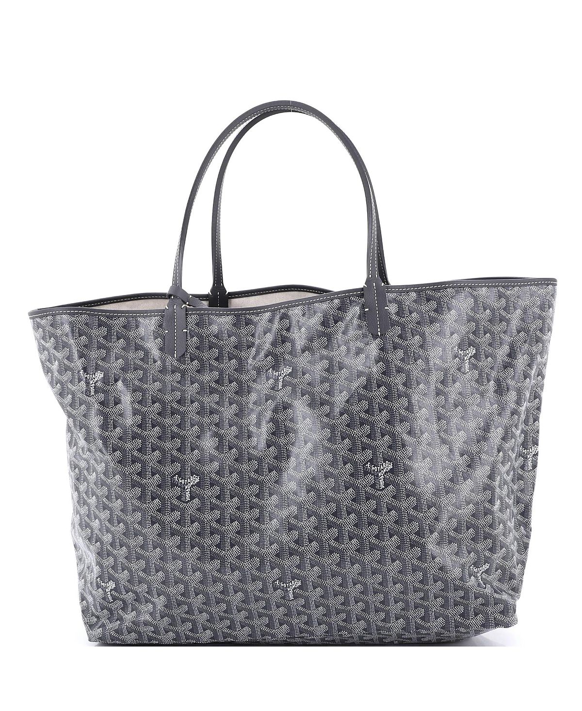 Pre-Owned Goyard Gm Saint Louis Tote Coated Canvas