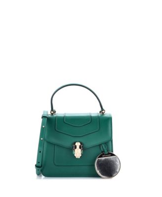 Small Serpenti Forever Top Handle Bag Leather