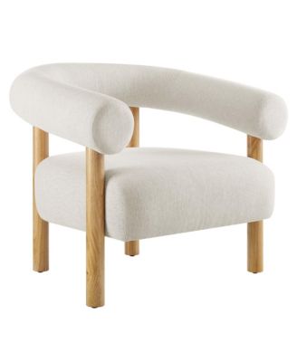 Sable Upholstered Fabric Armchair