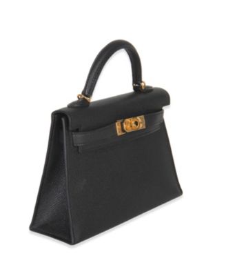 Mini Kelly II 20 Leather Handbag