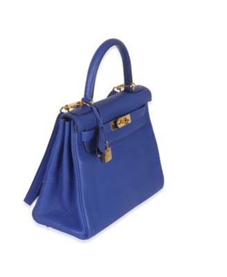 Retourne Kelly 28 Leather Handbag