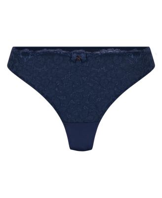 Hunkemoller Marine Thong