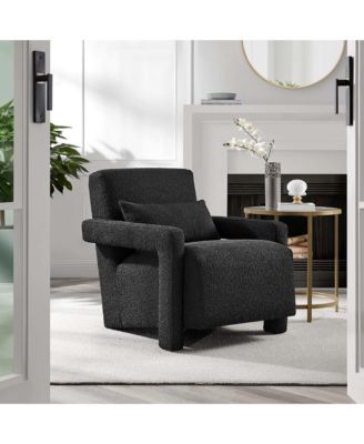 Mirage Boucle Upholstered Armchair