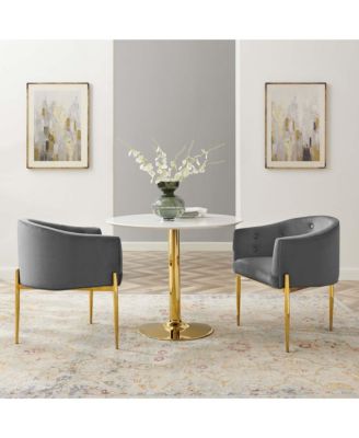 Savour Tufted Performance Velvet Accent Chairs, Set of 2