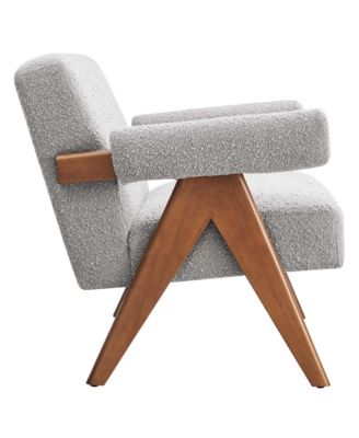 Lyra Boucle Fabric Loveseat