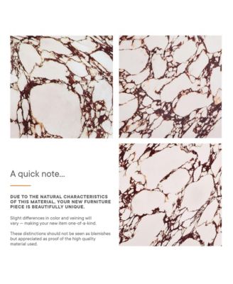 Valen Indoor - Outdoor Patio Arched Concrete Coffee Table