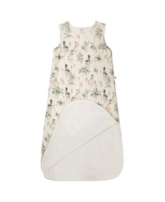 Boys' Organic Cotton Jersey Muslin Zebra Printed Sleep Sack - Baby