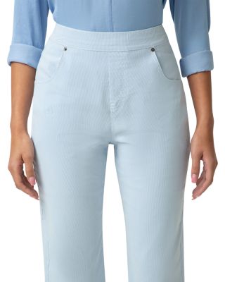 Spring Stripe Pedal Pusher Shorts