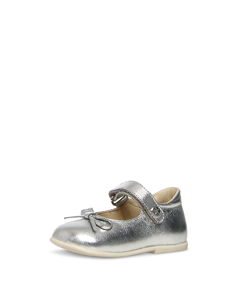 Naturino Girls' Metallic Leather Ballet Flats - Baby, Toddler