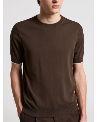 Lightweight Crepe Cotton T Shirt