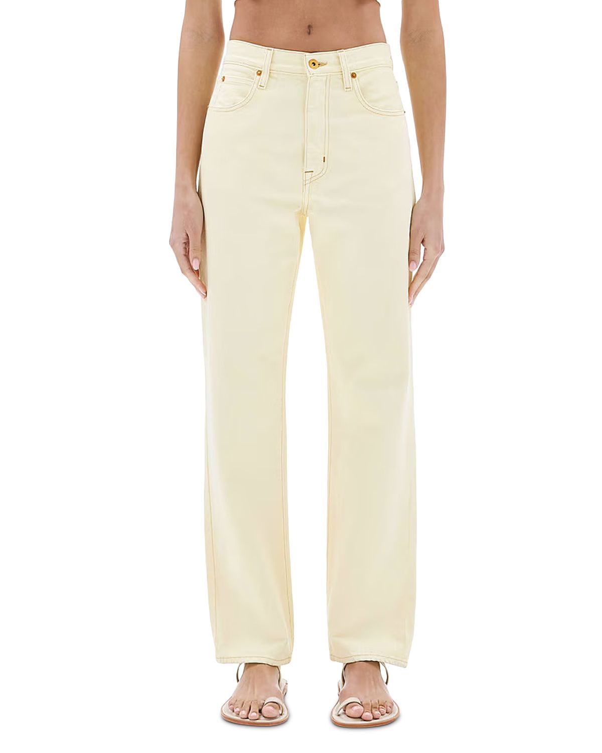 Slvrlake London High Rise Straight Jeans