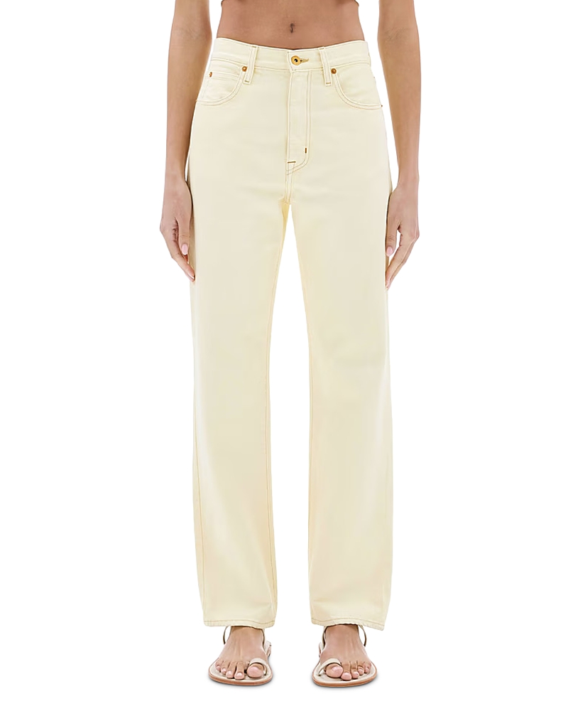 Slvrlake London High Rise Straight Jeans in Paradise