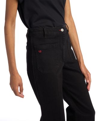 Alina Stretch Jeans in Washed Black