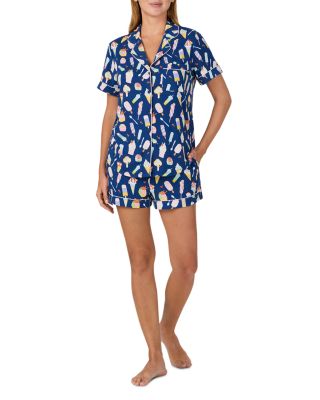 Printed Boxer Pajama Set