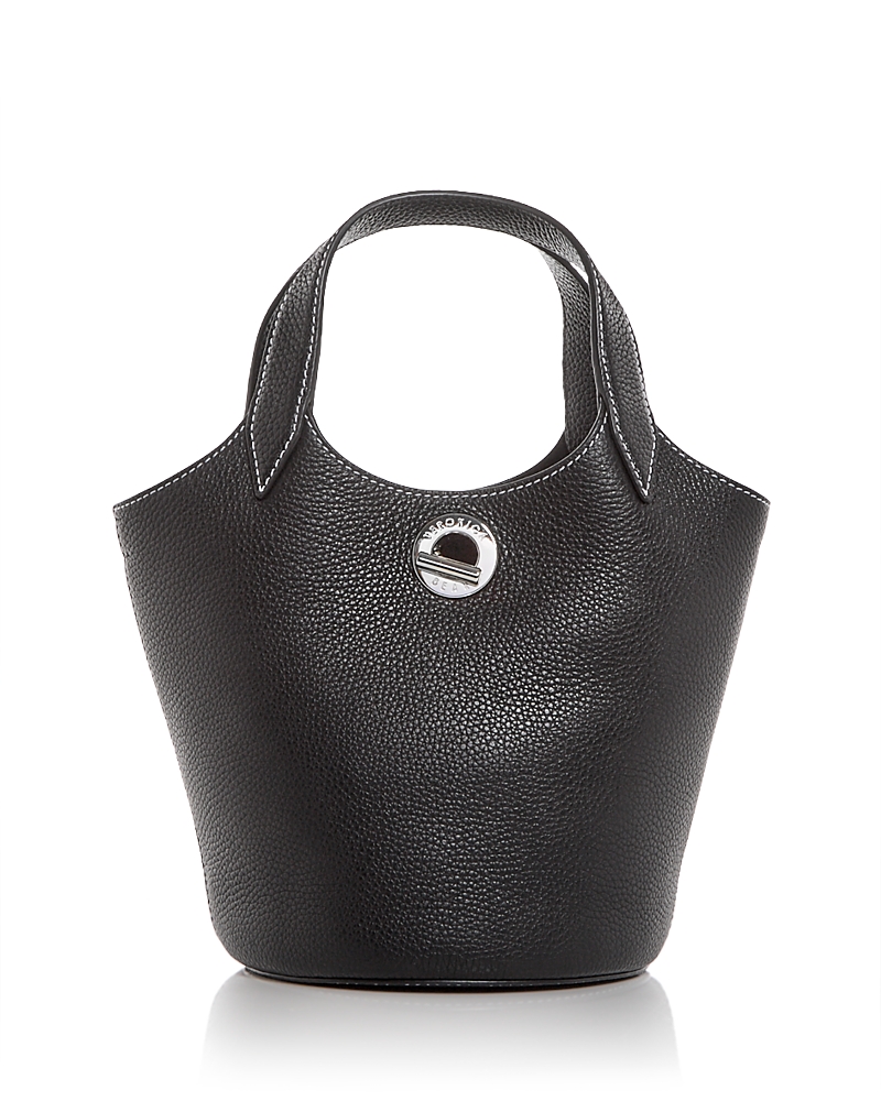 Veronica Beard Anchor Leather Top Handle Bag