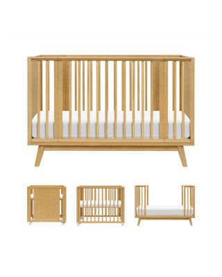 Palma 8 in  Convertible All-Stages&reg; Crib with Bassinet & Toddler Bed Kits