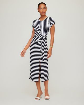 Marisa Side Knot Midi Dress