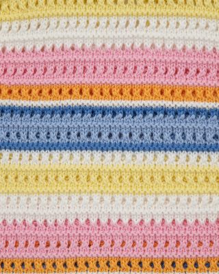 Girls' Fun Striped Bubble Romper - Baby