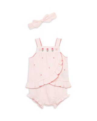 Girls' Tulip Sunsuit & Headband Set - Baby