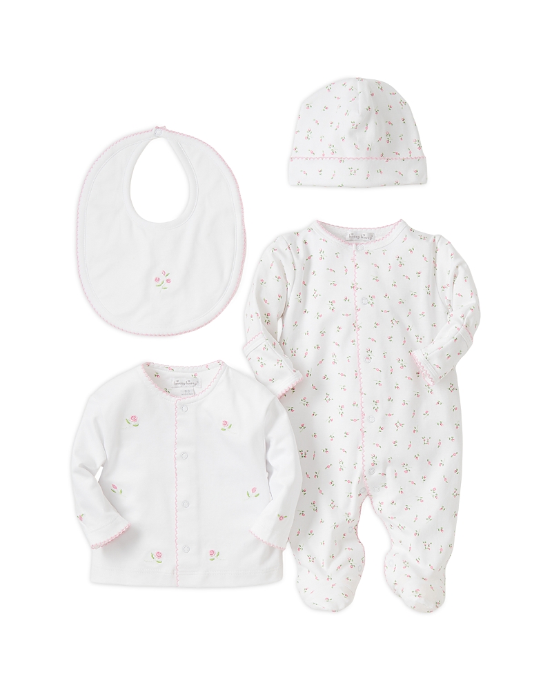 Kissy Kissy Girls' Garden Cotton Footie Gift Set - Baby