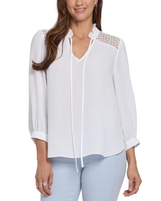 Lorelei Lace Yoke Blouse