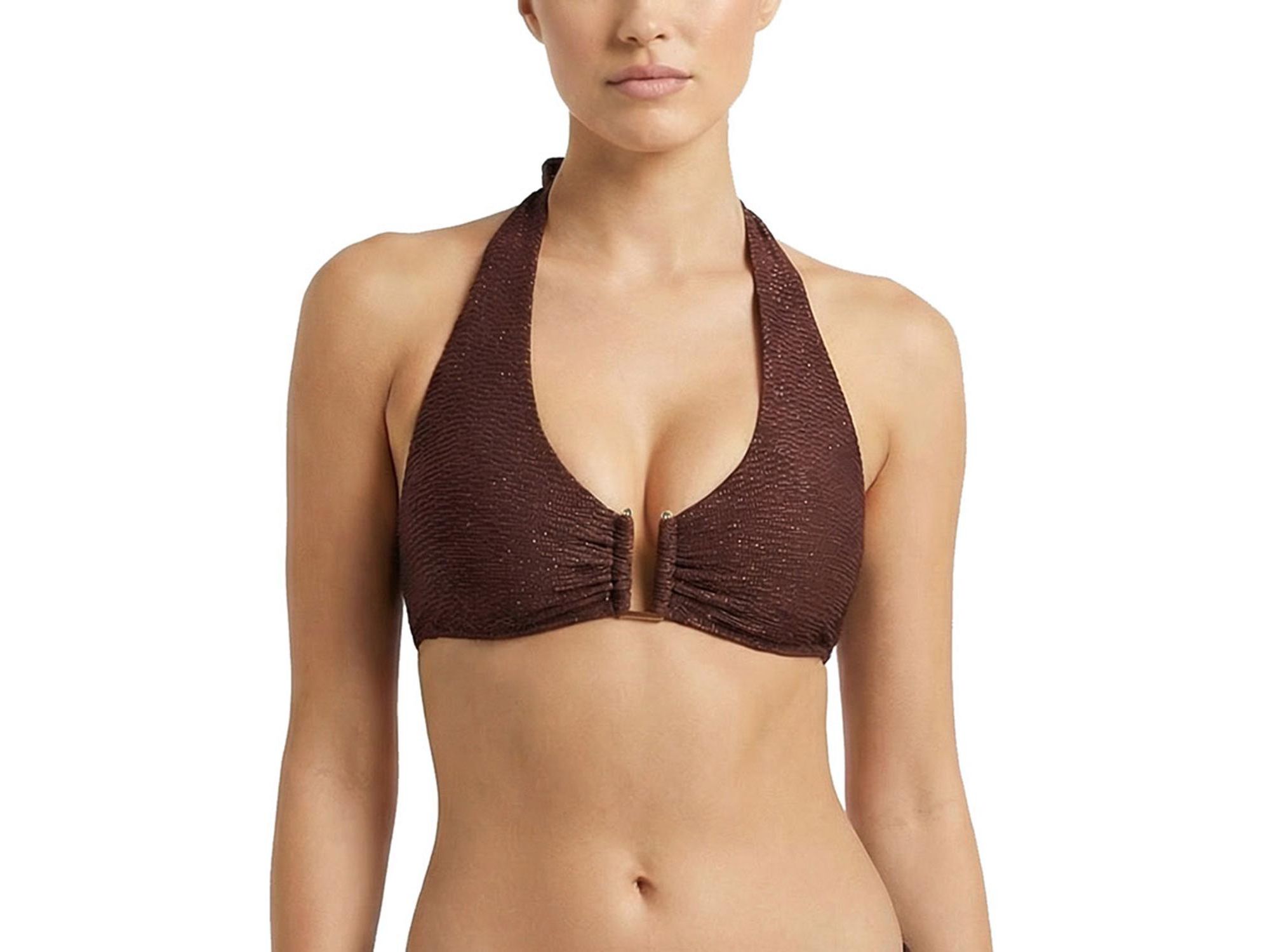 Shana U-Bar Halter Bikini Top - Image 1