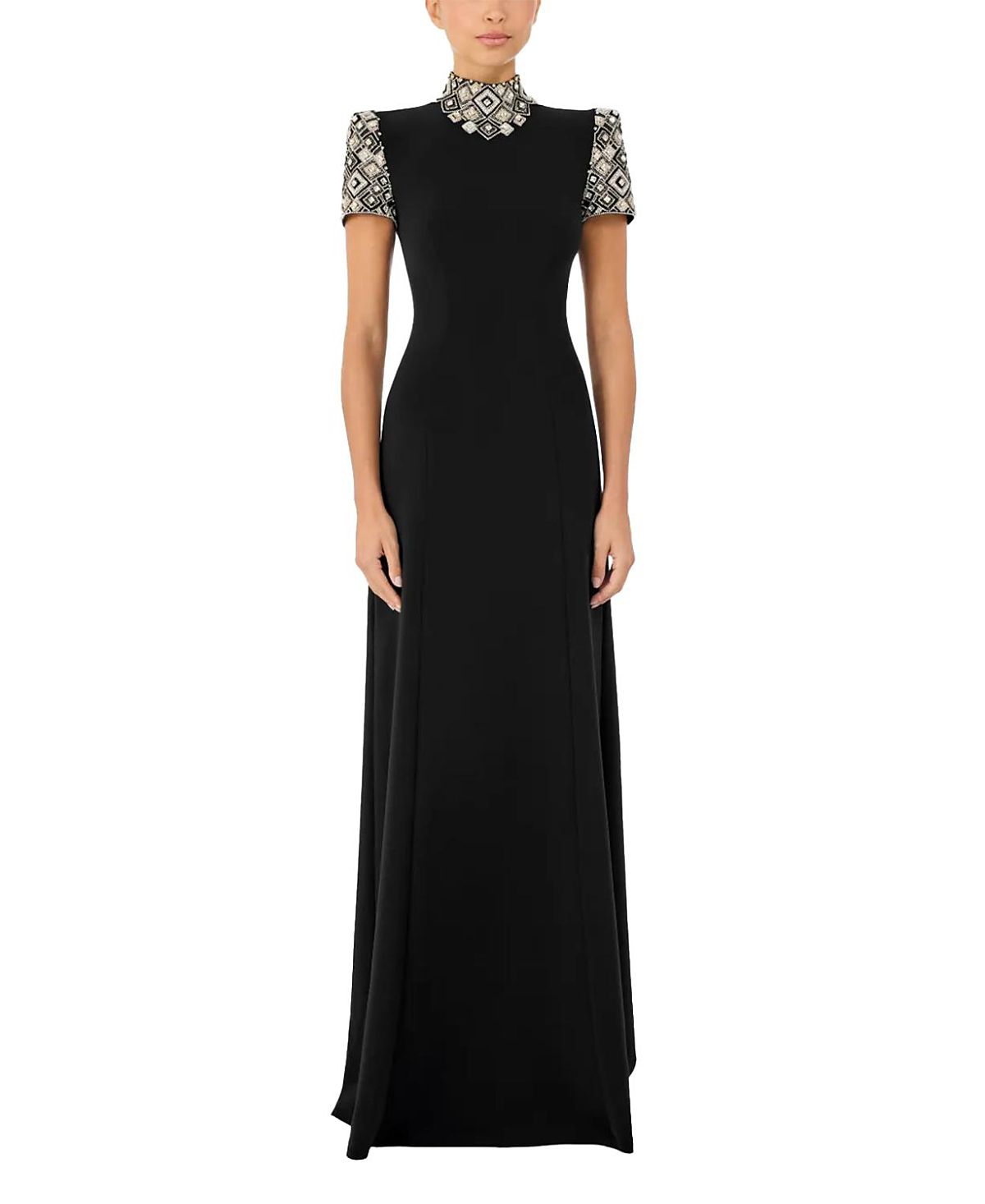 Jenny Packham Pricile Embellished Maxi Dress