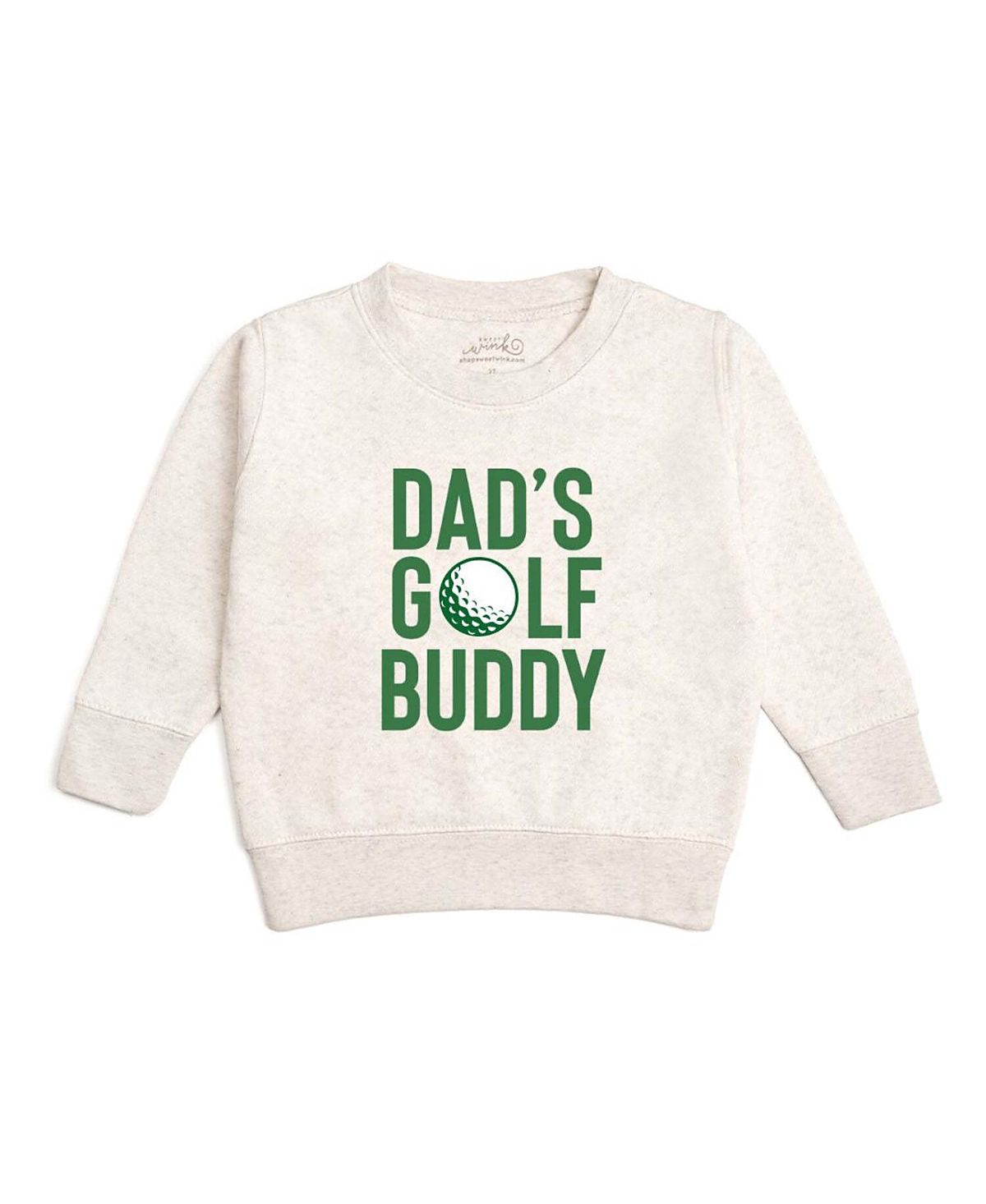 Sweet Wink Boys' Dad's Golf Buddy Sweatshirt - Little Kid, Big Kid