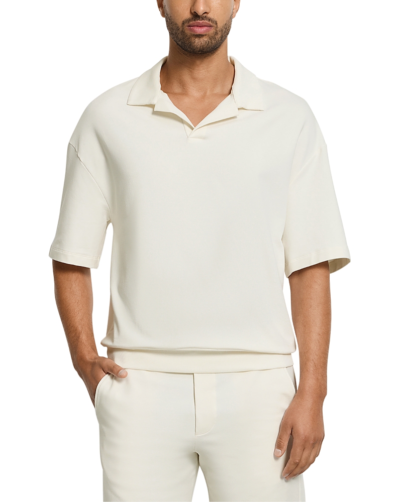 Hanro Misty White Polo Shirt