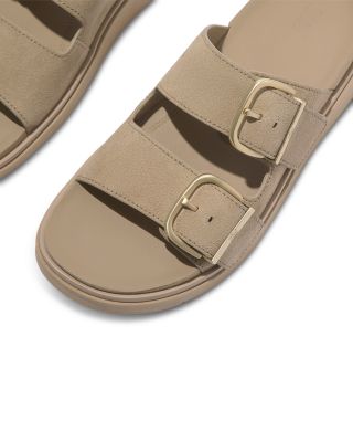 Women's GEN-FF Two Bar Suede Slide Sandals