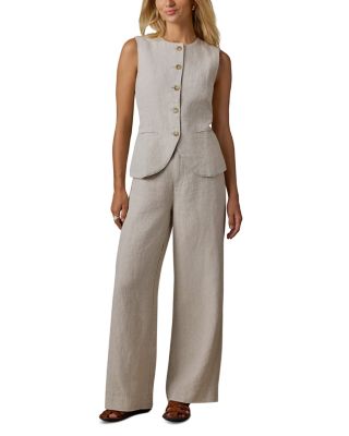 Sun Strider Linen Vest