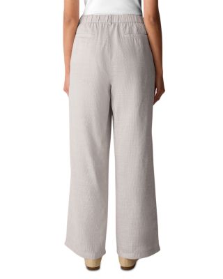 High Waisted Wide Leg Trousers