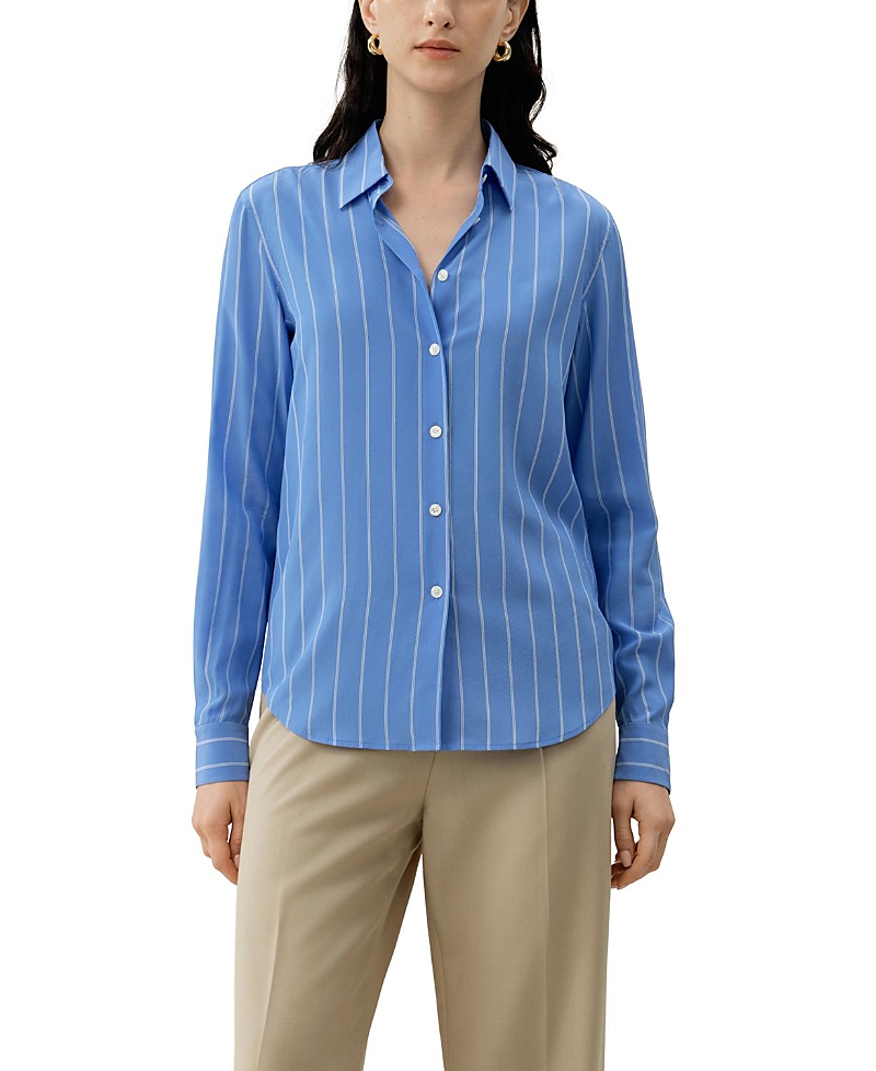 Lilysilk Amalfi Striped Shirt