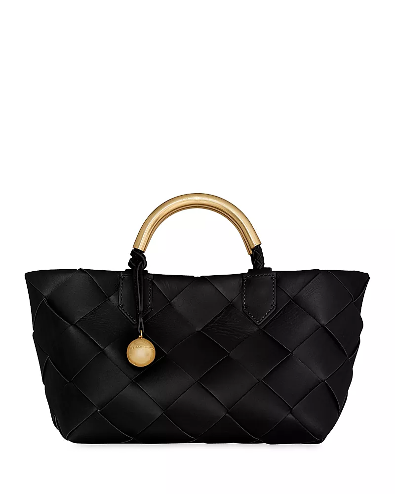 Rebecca Minkoff Frankie Woven Leather Tote Bag