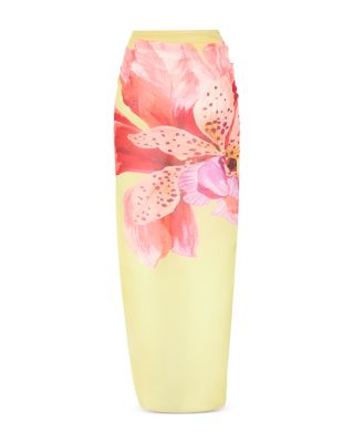 Song D'Iris Printed Sarong Swim Cover-Up